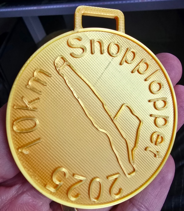 Snopploppet medalj